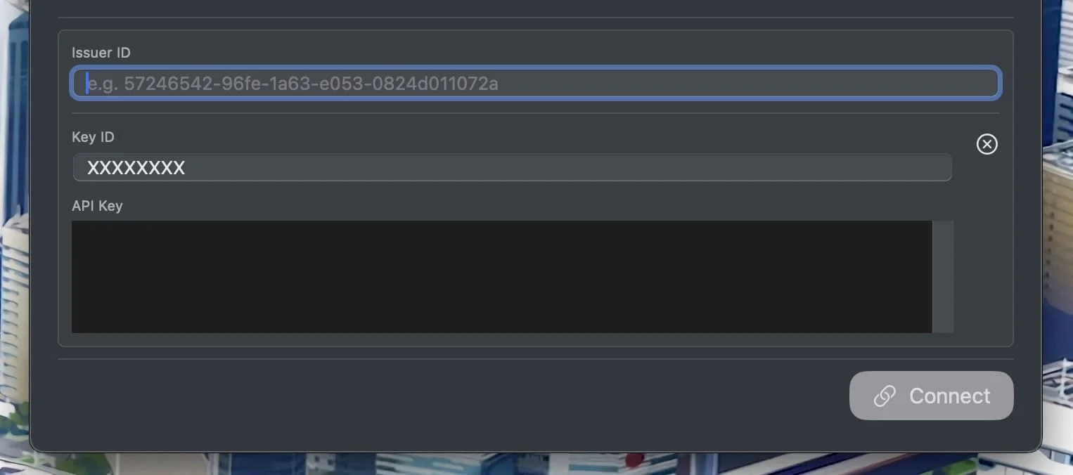 Vertical labeled content
